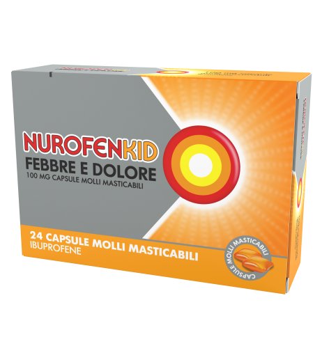 NUROFENKID FEBBRE D%24CPS100MG