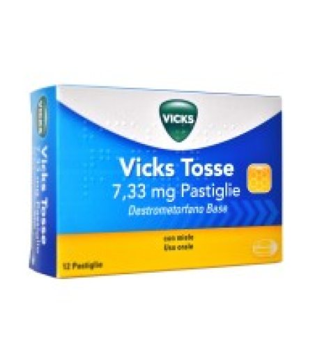 VICKS TOSSE%12PASTL 7,33MG MIE