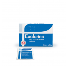 EUCLORINA POLVERE SOLUBILE 10 BUSTINE 2,5G