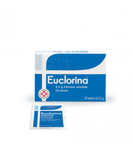 EUCLORINA POLVERE SOLUBILE 10 BUSTINE 2,5G