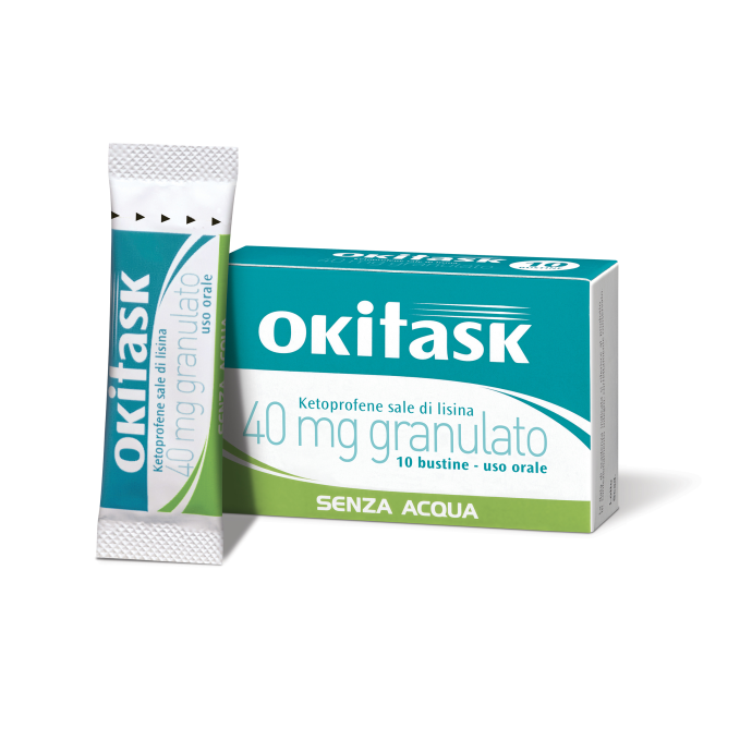 OKITASK OS GRAT 10 BUSTINE 40MG