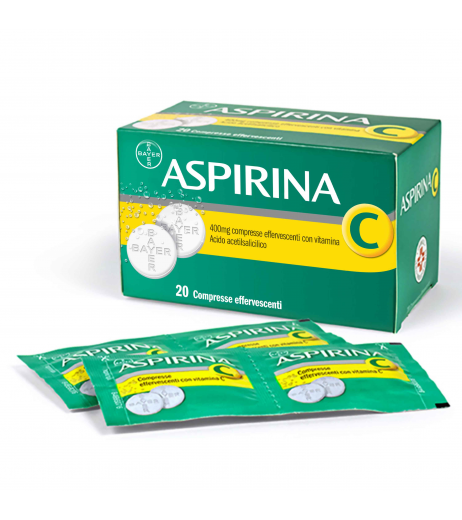 ASPIRINA C 20CPR EFF 400+240MG