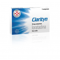 Clarityn: 7 compresse 10 mg con loradatina per allergie BAYER CH