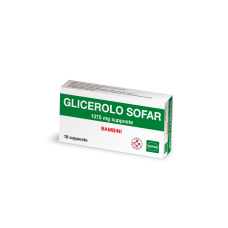 GLICEROLO BB 18SUPP 1375MG