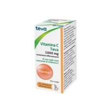 VITAMINA C TEVA%10CPR EFF 1G