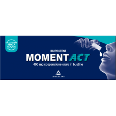 MOMENTACT OS SOSP 8BUST 400MG