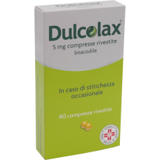 DULCOLAX*40CPR RIV 5MG GMM