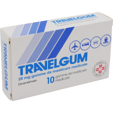 TRAVELGUM*10GOMME MAST 20MG GMM