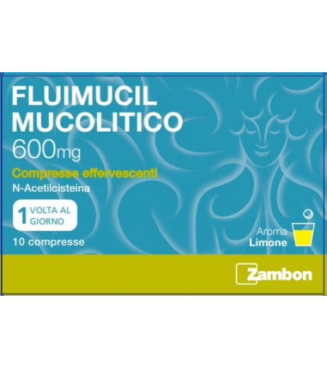 FLUIMUCIL MUCOL*10CPR EFF600MG