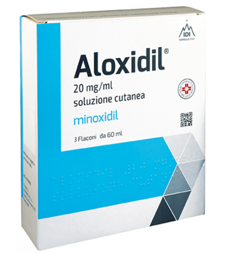 ALOXIDIL*SOLUZ 3FL 60ML20MG/ML