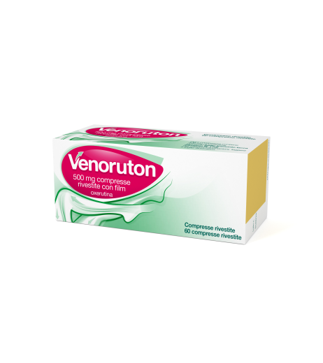 VENORUTON*60CPR RIV 500MG
