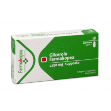 GLICEROLO*18SUPP 2500MG