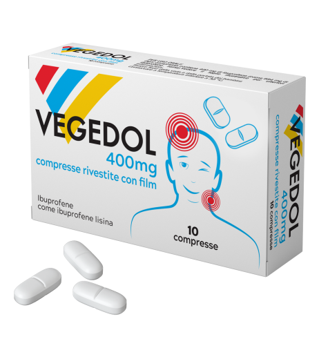VEGEDOL 10CPR RIV 400MG