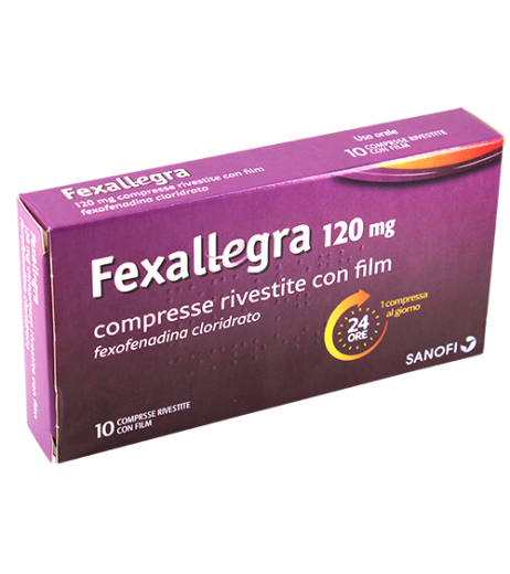 FEXALLEGRA*10CPR RIV 120MG GMM