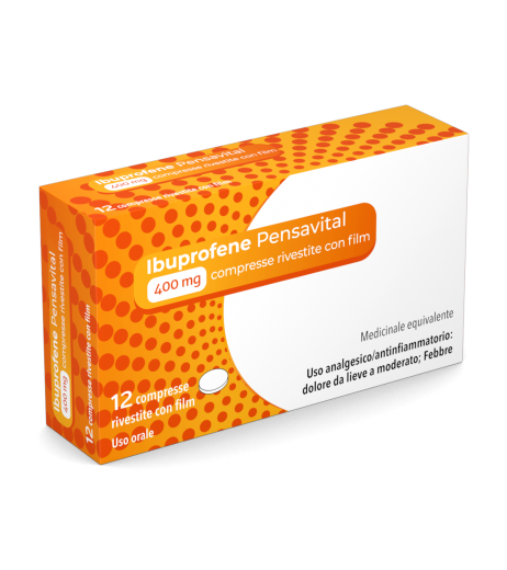 IBUPROFENE PENSA*12CPR 400MG