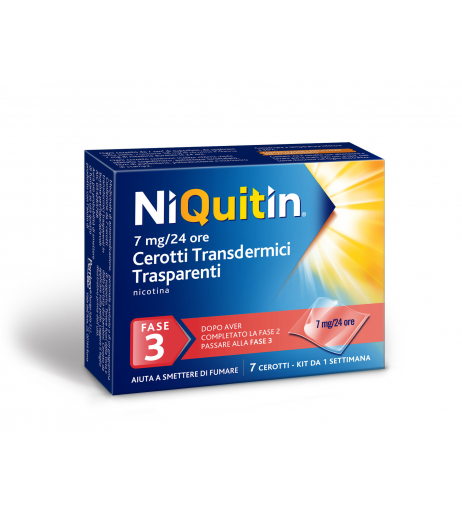 NIQUITIN 7 Cer.Transd. 7mg/24H