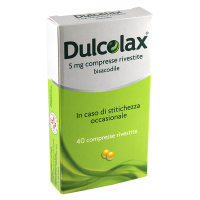 DULCOLAX*40CPR RIV 5MG GMM