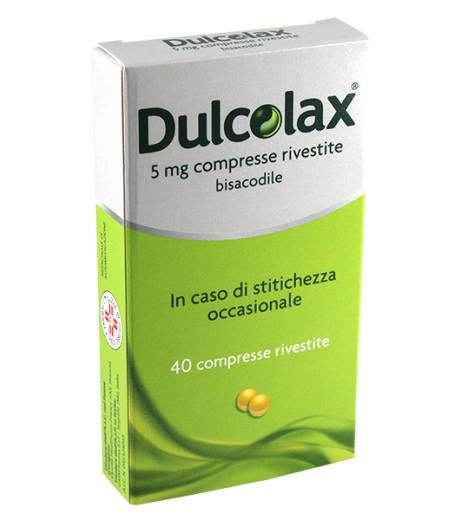 DULCOLAX*40CPR RIV 5MG GMM