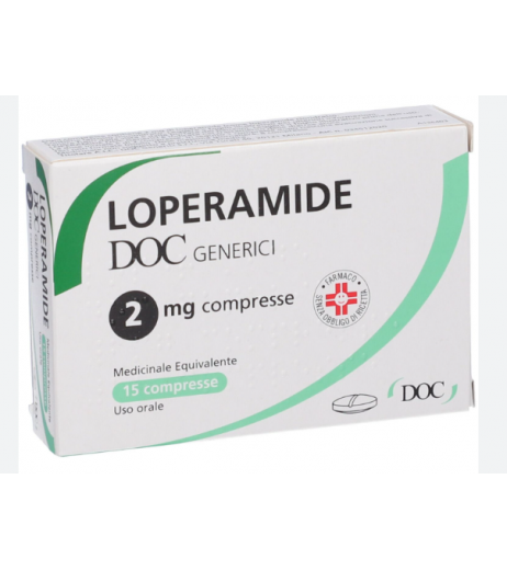 LOPERAMIDE DOC 15CPR 2MG