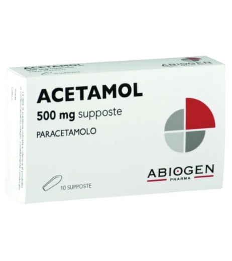 ACETAMOL%10SUPP 500MG