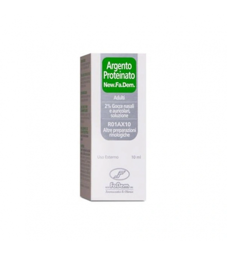 ARGENTO PROTEINATO 2% 10ML | NEW FA.DEM. Srl