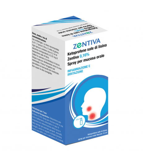 KETOPROFENE S LISINA ZENT*15ML