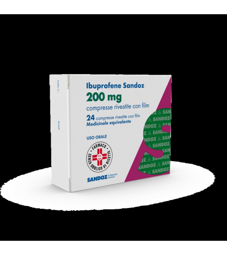 IBUPROFENE SAN 24CPR RIV 200MG