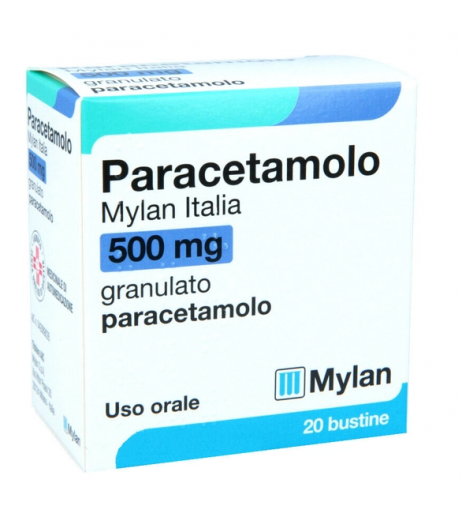 PARACETAMOLO MYL*20BUST 500MG