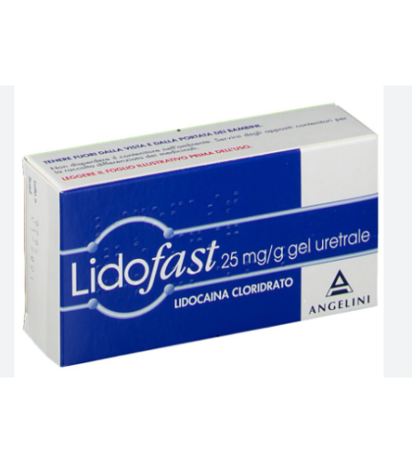 LIDOFAST GEL URETRALE 2,5% 15G