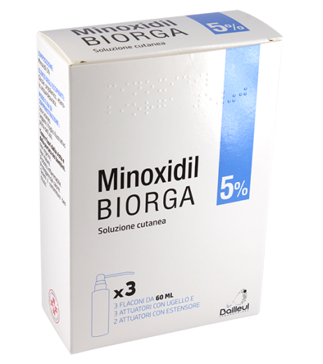 MINOXIDIL BIORGA*SOL CUT3FL5%GMM