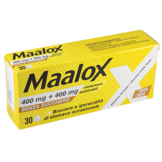 MAALOX 30CPR MAST 400MG GMM