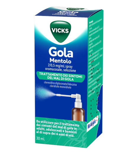 VICKS GOLA*SPR 30ML 2MG+0,5MG