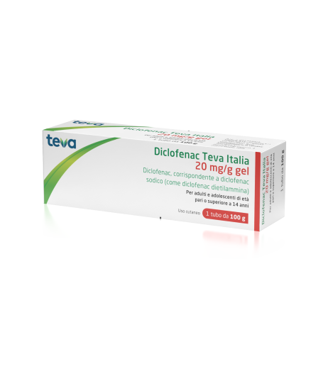 DICLOFENAC TE*GEL 100G 20MG/G
