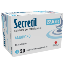 SECRETIL Nebulizz.22,5mg 20D.