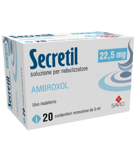 SECRETIL Nebulizz.22,5mg 20D.