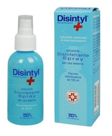 Disintyl Mani Soluzione Spray Igienizzante 100 ml - Spray Antibatterico per  una Pulizia Istantanea delle Mani