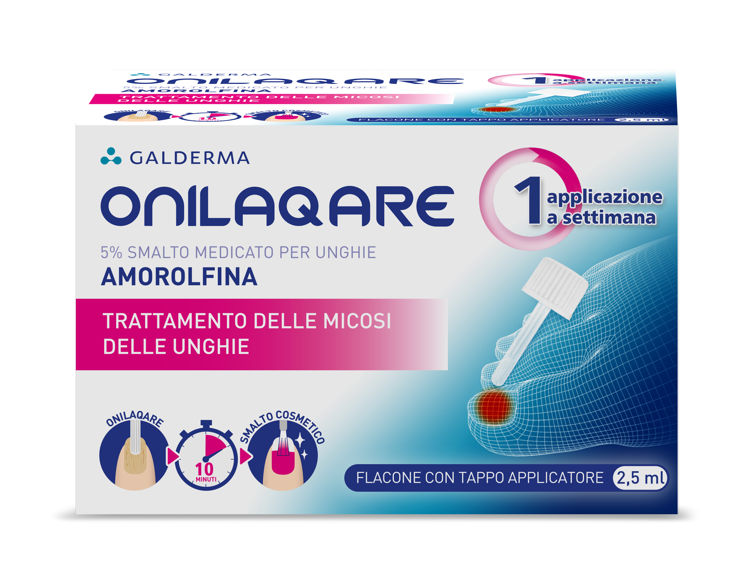 TIOCONAZOLO EG smalto antimicotico equivalente del Trosyd per la micosi  delle unghie 12ml a Prezzo promo